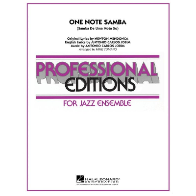 One Note Samba, Arr. Mike Tomaro Stage Band Chart Grade 5-Stage Band chart-Hal Leonard-Engadine Music