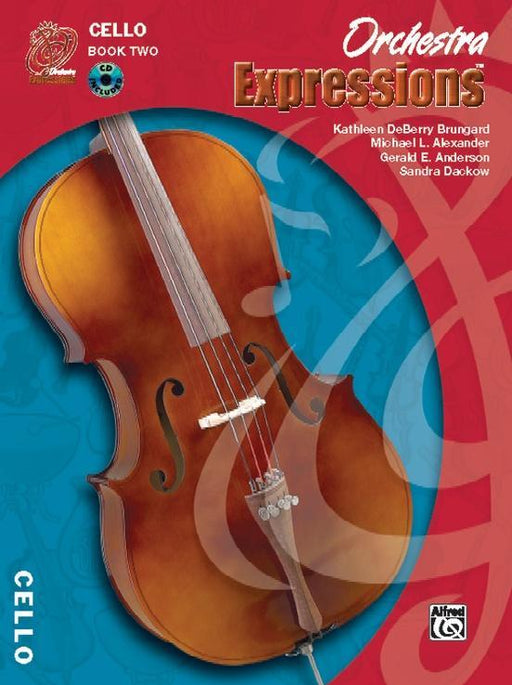 Orchestra Expression, Book Two: Student Edition - Cello Book & CD