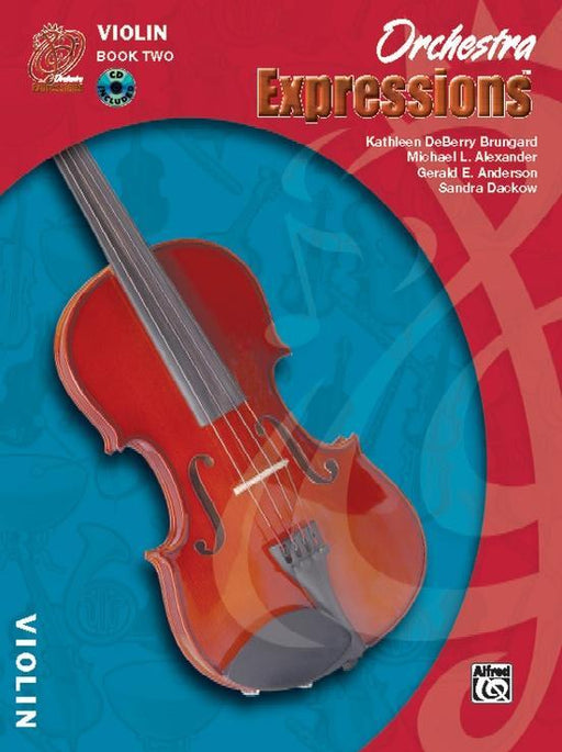 Orchestra Expression, Book Two: Student Edition - Violin Book & CD