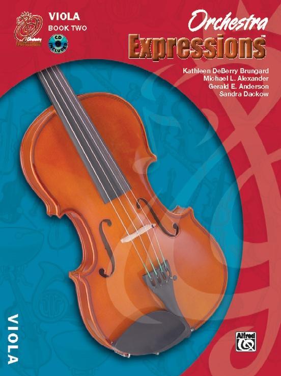 Orchestra Expressions, Book Two: Student Edition - Viola Book & CD