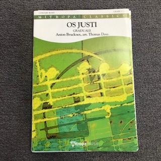 Os Justi, Bruckner Arr. Thomas Doss Concert Band Chart Grade 2.5-Concert Band Chart-Mitropa Music-Engadine Music