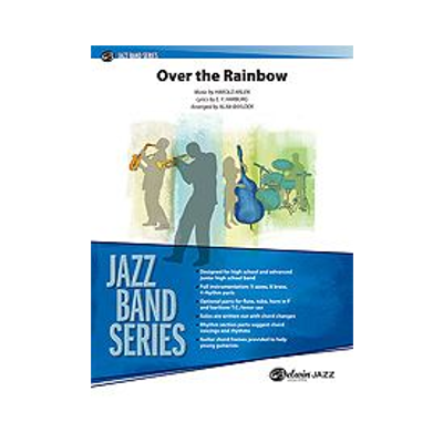 Over the Rainbow Arr. Alan Baylock Stage Band Chart Grade 3-Stage Band chart-Alfred-Engadine Music