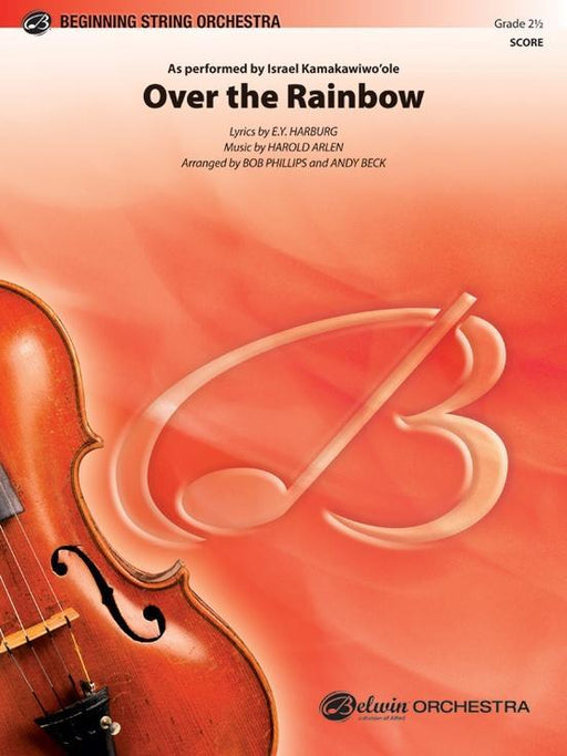 Over the Rainbow, Arr. Andy Beck String Orchestra Grade 2.5