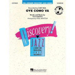 Oye Como Va, Santana Arr. Paul Murtha Stage Band Chart Grade 1.5-Stage Band chart-Hal Leonard-Engadine Music
