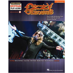 Ozzy Osbourne, Deluxe Guitar Play-Along Volume 8-Guitar & Folk-Hal Leonard-Engadine Music