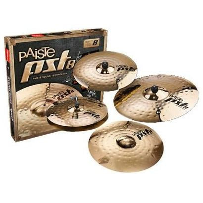 Paiste PST8 Cymbal Set 14/16//20 BONUS 18" Crash-Cymbals-Yamaha-Engadine Music