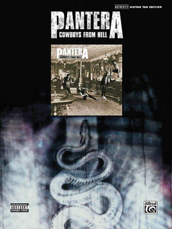 Pantera - Cowboys from Hell-Songbooks-Hal Leonard-Engadine Music