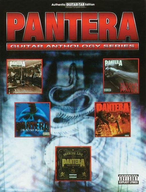 Pantera Guitar Anthology-Guitar & Folk-Hal Leonard-Engadine Music