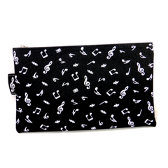 Pencil Bag Musical Notes Rectangle-Stationery-Engadine Music-Engadine Music