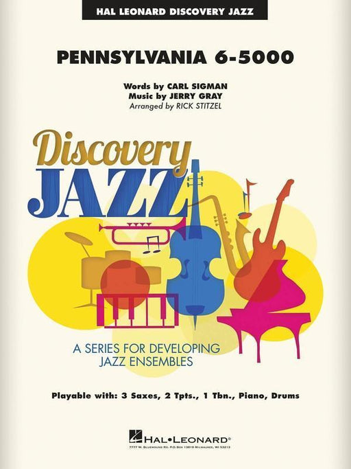 Pennsylvania 6-5000, Arr. Rick Stitzel Stage Band Grade 1.5-stage ban-Hal Leonard-Engadine Music