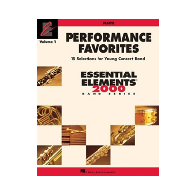 Performance Favorites EE Volume 1 - Flute-Ensemble-Hal Leonard-Engadine Music