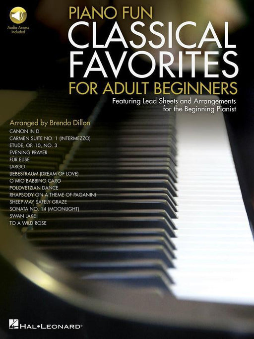 Piano Fun - Classical Favorites for Adult Beginners-Piano & Keyboard-Hal Leonard-Engadine Music