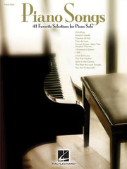 Piano Songs-Piano & Keyboard-Hal Leonard-Engadine Music