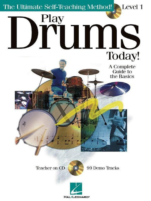 Play Drums Today! - Level 1-Percussion-Hal Leonard-Engadine Music