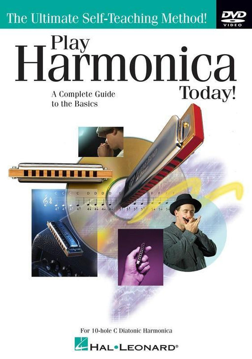 Play Harmonica Today!-CD & DVD-Hal Leonard-Engadine Music