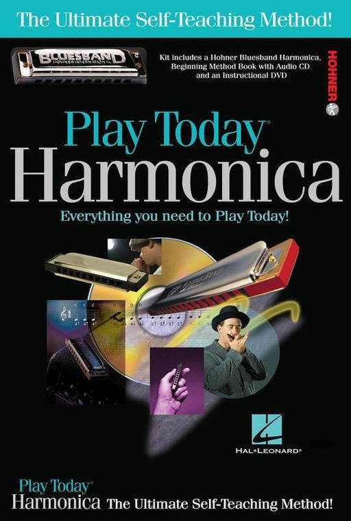 Play Harmonica Today! Complete Kit-Guitar & Folk-Hal Leonard-Engadine Music
