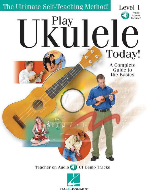 Play Ukulele Today!-Guitar & Folk-Hal Leonard-Engadine Music