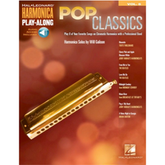Pop Classics, Harmonica Play-Along Volume 8-harmonica-Hal Leonard-Engadine Music