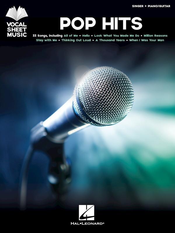 Pop Hits, Piano Vocal & Guitar-Piano Vocal & Guitar-Hal Leonard-Engadine Music
