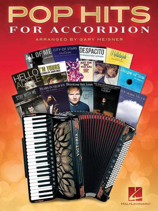 Pop Hits for Accordion-Accordian-Hal Leonard-Engadine Music