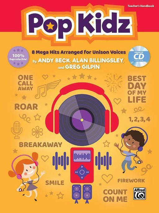 Pop Kidz Arr. Andy Beck - Book & CD-Choral-Alfred-Engadine Music