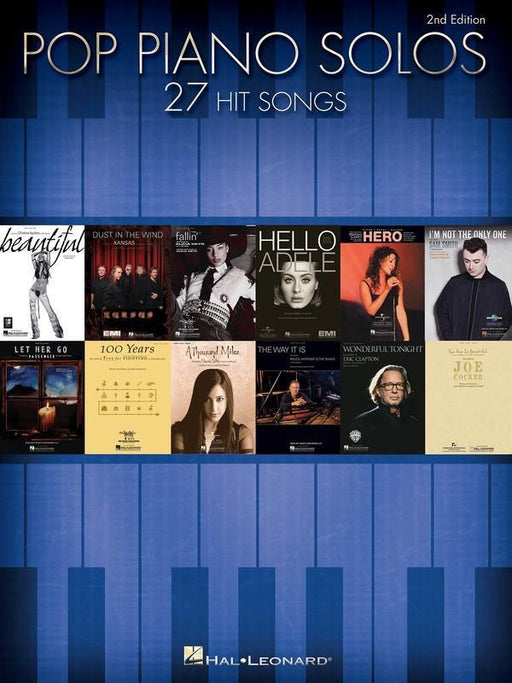 Pop Piano Solos - 2nd Edition-Piano & Keyboard-Hal Leonard-Engadine Music