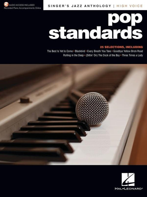 Pop Standards - Singer's Jazz Anthology High Voice