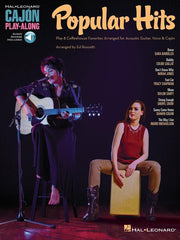 Popular Hits, Cajon Play-Along-Percussion-Hal Leonard-Engadine Music