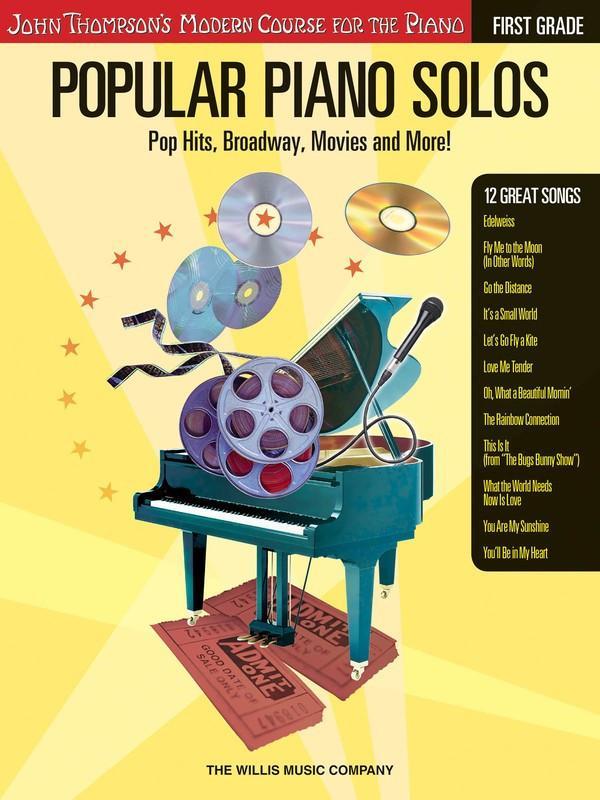 Popular Piano Solos - Grade 1-Piano & Keyboard-Hal Leonard-Engadine Music