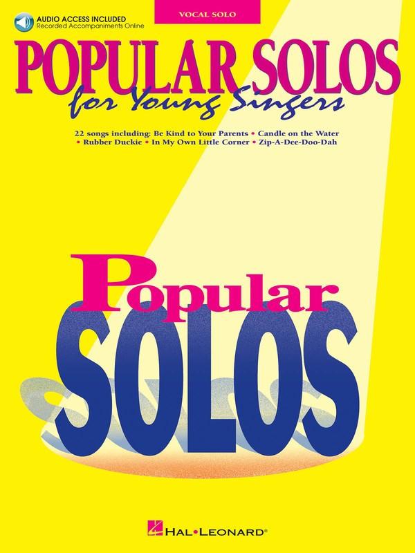 Popular Solos for Young Singers-Songbooks-Hal Leonard-Engadine Music
