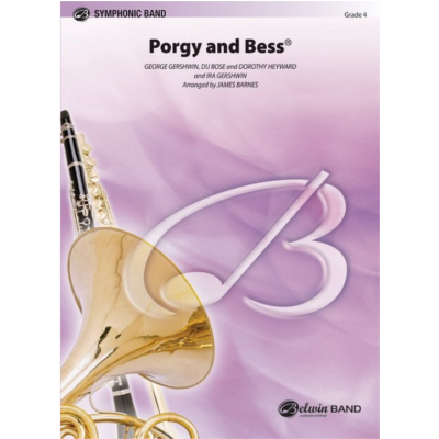 Porgy and Bess, Gershwin Arr. James Barnes Concert Band Chart Grade 4-Concert Band Chart-Alfred-Engadine Music