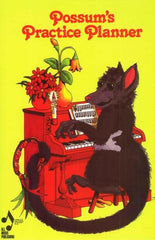 Possums Practice Planner-Manuscript-Hal Leonard-Engadine Music
