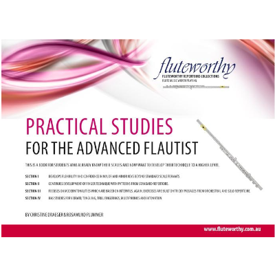 Practical Studies for the Advanced Flautist-Woodwind-Fluteworthy-Engadine Music