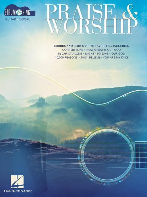 Praise & Worship - Strum & Sing-Songbooks-Hal Leonard-Engadine Music