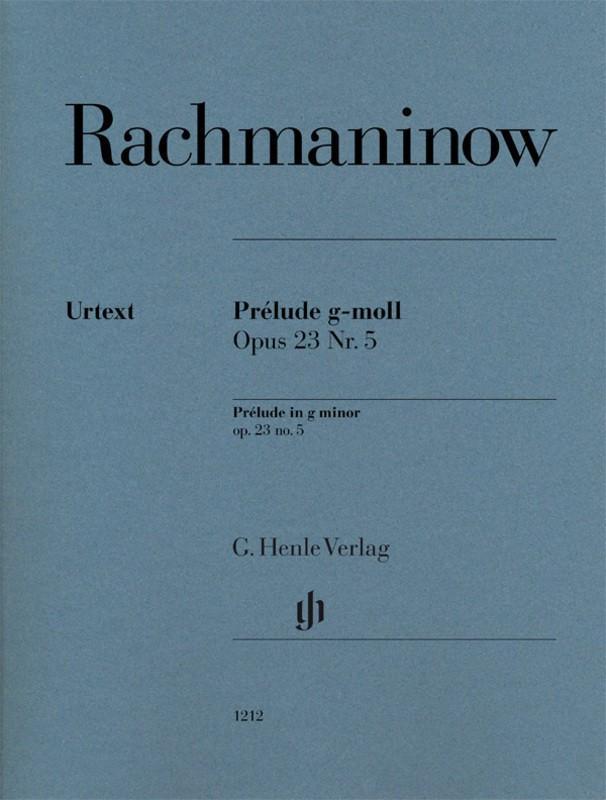 Prelude G minor Op. 23 No. 5-Piano & Keyboard-Hal Leonard-Engadine Music