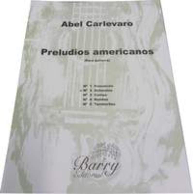 Preludios Americanos No 2 Guitar-Guitar & Folk-Engadine Music-Engadine Music