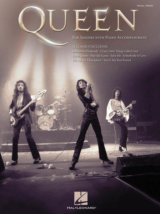 Queen - For Singers with Piano Accompaniment-Piano & Vocal-Hal Leonard-Engadine Music