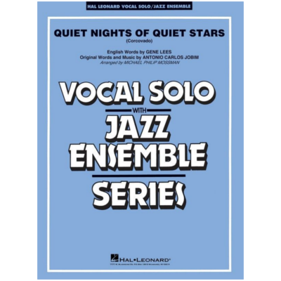 Quiet Nights of Quiet Stars (Corcovado), Lee & Jobim Arr. Michael Philip Mossman Stage Band Chart Grade 3-4-Stage Band chart-Hal Leonard-Engadine Music