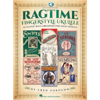 Ragtime Fingerstyle Ukulele-Guitar & Folk-Hal Leonard-Engadine Music