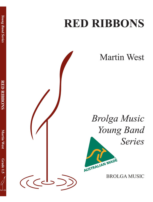 Red Ribbons, Martin West, Concert Band Grade 1.5