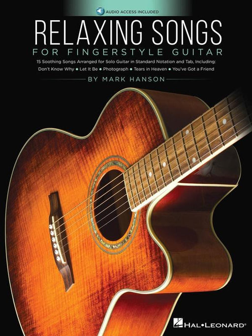 Relaxing Songs for Fingerstyle Guitar-Guitar & Folk-Hal Leonard-Engadine Music