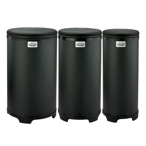 Remo  FESTIVAL DRUM TUBANO® NESTED SET - Black