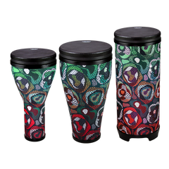 Remo Festival Series  Drum Combo Pack - Tribal green