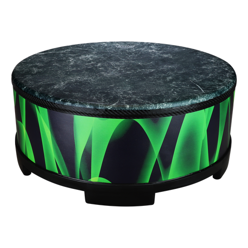 Remo Green and Clean 18” Gathering Drum.  - Green & Black