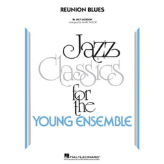 Reunion Blues, Milt Jackson Arr. Mark Taylor Stage Band Chart Grade 3-Stage Band chart-Hal Leonard-Engadine Music