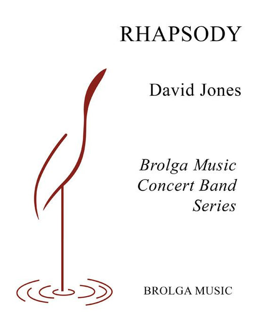 Rhapsody, David Jones Concert Band Grade 4-Concert Band-Brolga-Engadine Music