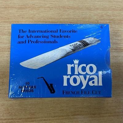 Rico Royal Alto Sax Reed Size 4, 10 Box