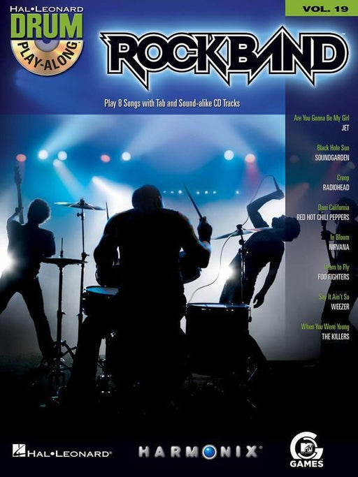 Rock Band, Drum Play-Along Volume 19-Percussion-Hal Leonard-Engadine Music