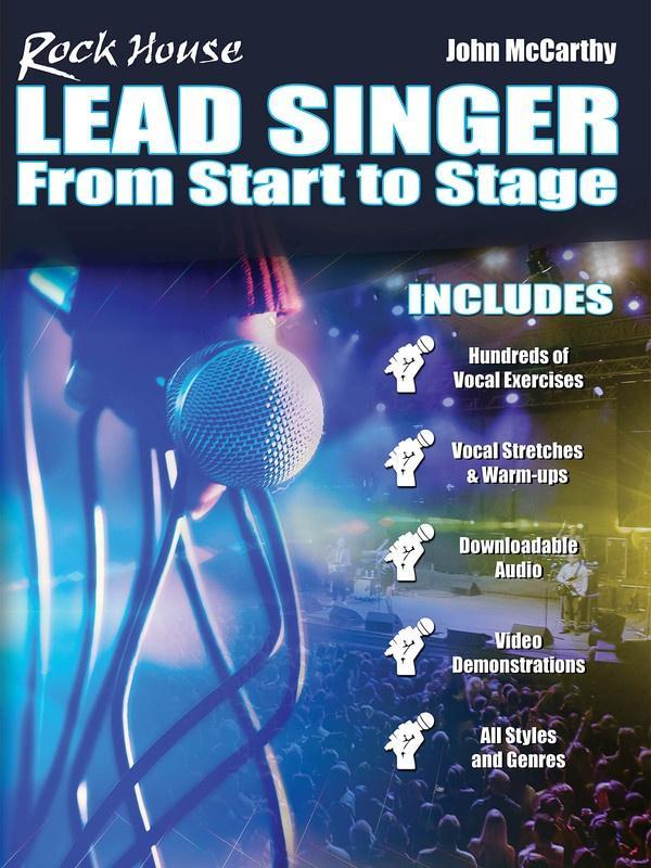 Rock House Lead Singer From Start to Stage-Vocal-Hal Leonard-Engadine Music