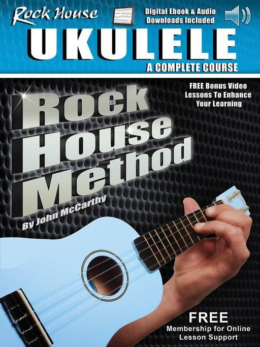 Rock House Ukulele: A Complete Course-Guitar & Folk-Hal Leonard-Engadine Music